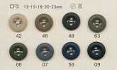 CF3 Adult Simple 4-hole Polyester Button