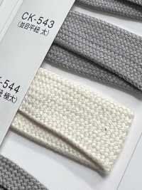 CK544 Glossy Cord Regular Weave Flat Cord Extra Thick[Ribbon Tape Cord] Sub Photo