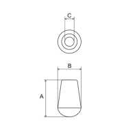 CS4 NIFCO Cord End[Buckles And Ring] NIFCO Sub Photo