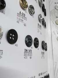 DM1475 4-hole Metal Button For Jackets And Suits IRIS Sub Photo