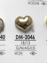 DM2046 Heart-shaped Metal Button IRIS Sub Photo