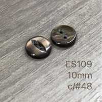 ES109 DAIYA BUTTONS 2 Hole Cat-eye Shell Polyester Button DAIYA BUTTON Sub Photo