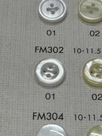 FM302 DAIYA BUTTONS Shell-like Polyester Button DAIYA BUTTON(DAIYA BUTTON) Sub Photo