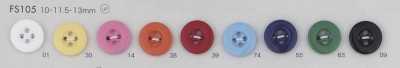 FS105 Polyester Resin Four-hole Button
