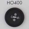 HO400 Natural Material Real Buffalo Horn 4-Hole Button