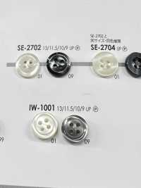 IW1001 Polyester Resin Button With 4 Front Holes IRIS Sub Photo