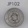 JP102 Plated ABS Resin Button