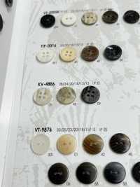 KV4886 Buffalo-like 4-hole Polyester Button IRIS Sub Photo