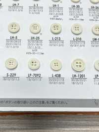 L438 Buttons For Dyeing From Shirts To Coats IRIS Sub Photo