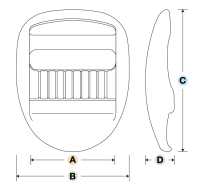 LK-U YKK LK-U 20mm~38mm[Buckles And Ring] YKK Sub Photo