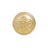 MA0950 Brass Circular Ring Half-Ring Shank Button