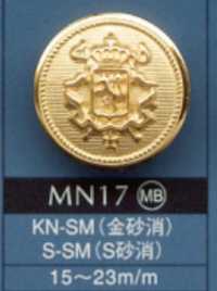 MN17 Metal Button DAIYA BUTTON(DAIYA BUTTON) Sub Photo