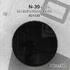 N39 Nylon Resin Circular Ring Half-ring Shank Button