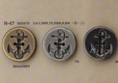N47 ABS Resin Four-hole Button