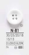 N81 Buttons For Black Dyeing