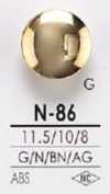 N86 ABS Resin Metal Button