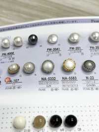 NA5332 Pearl-like Buttons For Dyeing IRIS Sub Photo