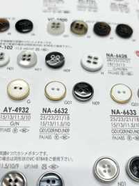 NA6632 Two-hole Cap And Close Post Button For Dyeing IRIS Sub Photo