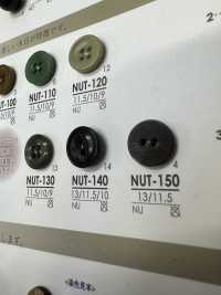 NUT140 Button With 2 Front Holes Made Of Nut IRIS Sub Photo