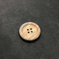 OL320 Natural Material Wood 4-hole Button DAIYA BUTTON Sub Photo