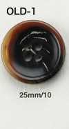 OLD1 Buffalo Horn-style Button