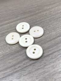 OP125 Natural 2-hole Polyester Button DAIYA BUTTON(DAIYA BUTTON) Sub Photo