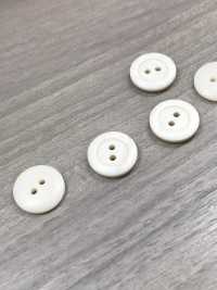 OP125 Natural 2-hole Polyester Button DAIYA BUTTON Sub Photo