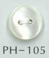 PH105 2-hole Round Shell Button