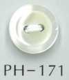 PH171 2-hole Flat Bordered Shell Button