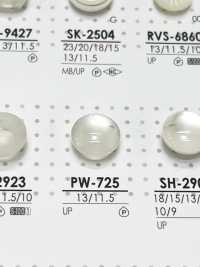 PW725 Polyester Button For Dyeing IRIS Sub Photo