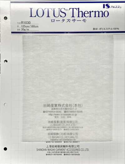 R1030 Lotus Thermo (R1030, 125 Cm Width)