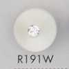 R191W Polyester Resin Button