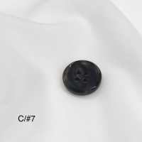 REAL-D Buffalo Simple 4-hole Horn Button Koutoku Button Sub Photo