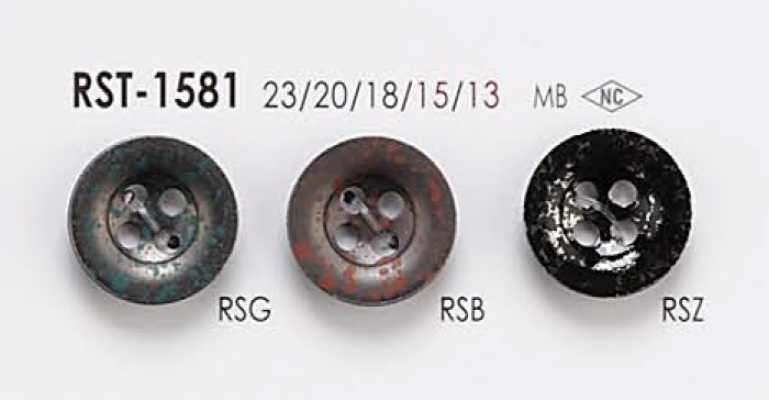 RST1581 4-hole Metal Button For Jackets And Suits