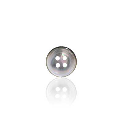 SB1024 Black Mother Of Pearl Shell 4-hole Button