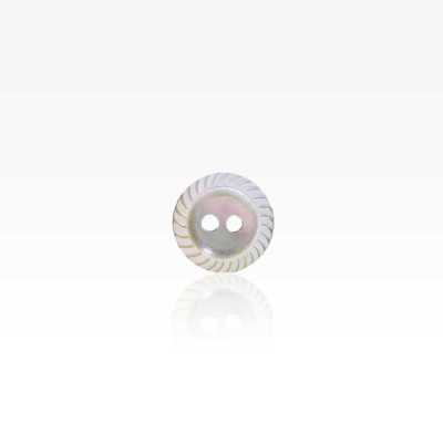SB500 Black Mother Of Pearl Shell 2-hole Button