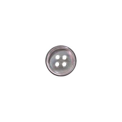 SB507 Black Mother-of-pearl Shell 4-hole Button
