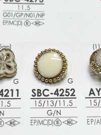 SBC4252 Metal Button For Dyeing IRIS Sub Photo