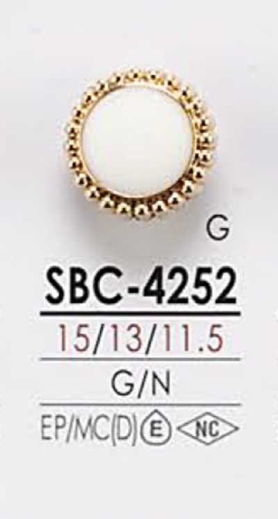 SBC4252 Metal Button For Dyeing