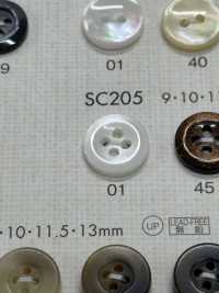 SC205 DAIYA BUTTONS Impact Resistant HYPER DURABLE "" Series Shell-like Polyester Button "" DAIYA BUTTON(DAIYA BUTTON) Sub Photo