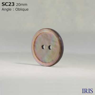 SC23 Made Of Natural Shell, 2 Holes On The Front, Glossy Buttons IRIS Sub Photo