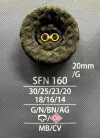 SFN160 Eyelet Cloth Button