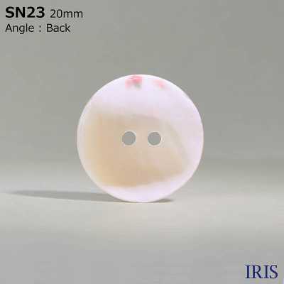 SN23 Natural Material Made Of Takase Shell 2 Holes Glossy Button IRIS Sub Photo