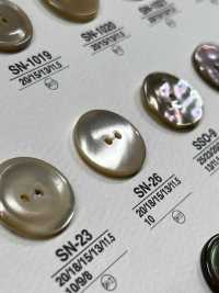 SN26 Natural Material Made Of Takase Shell 2 Holes Glossy Button IRIS Sub Photo