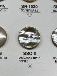 SSO9 Natural Material Shell 2 Holes Glossy Button IRIS Sub Photo