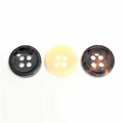 TGH1008 Original Buffalo Horn 4-Hole Button