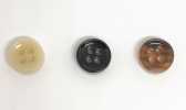 TGH1009 Original Buffalo Horn Button With Rim