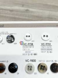 VC9728 2-hole Eyelet Washer Button For Dyeing IRIS Sub Photo