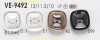 VE9492 Polyester Resin Button With Front Two Holes