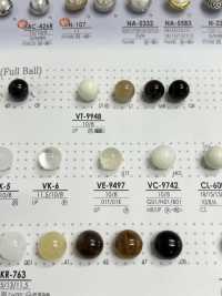 VE9497 Round Ball Button For Dyeing IRIS Sub Photo